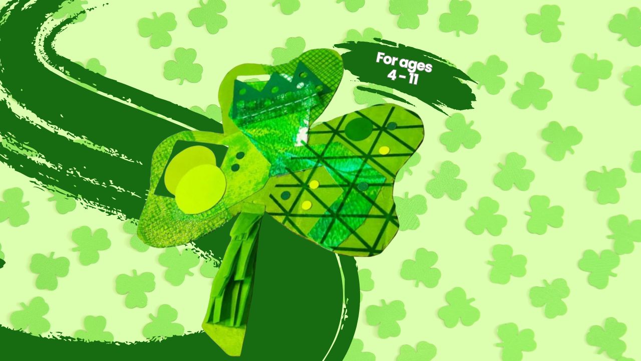 Featured Image for Collage Shamrocks! Family Workshop Saturday 11-12