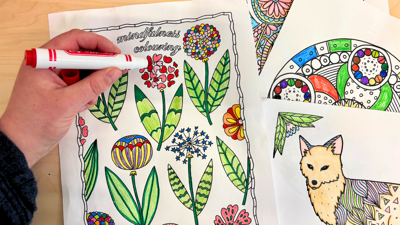 Featured Image for Mindful Colouring Drop-In Workshop Friday 11.30-1PM