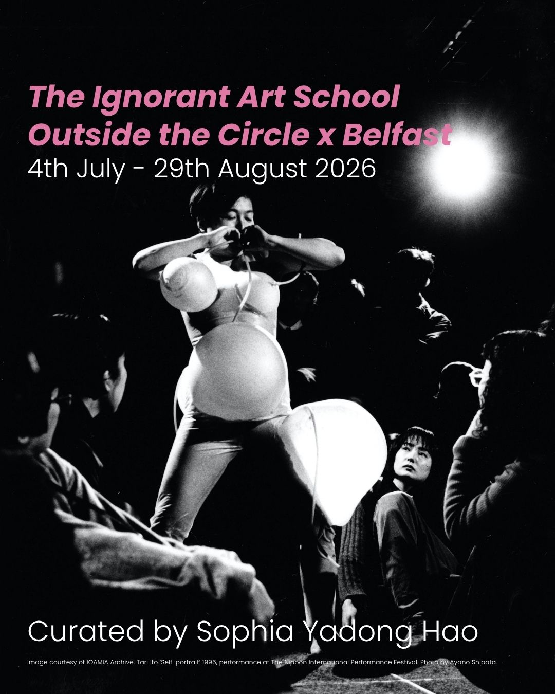Featured Image for EXHIBITION LAUNCH: The Ignorant Art School – Outside the Circle x Belfast  Saturday 4th July 1-3pm