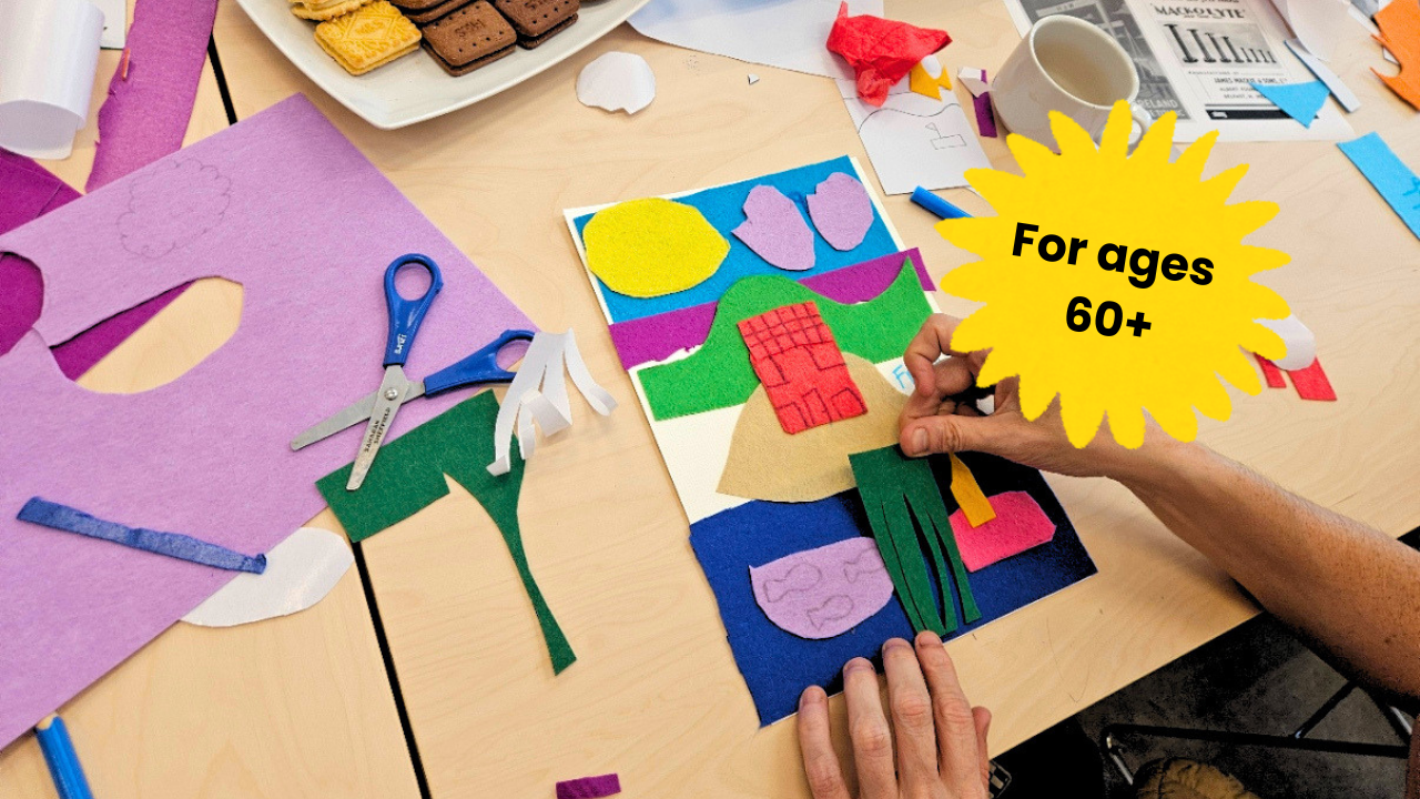 Featured Image for Then, Now & Could Be! Arts & Older People Workshops Tuesdays 11-1