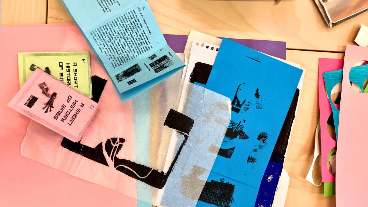 Featured Image for Mindful Making: Zine Making Drop In Workshop